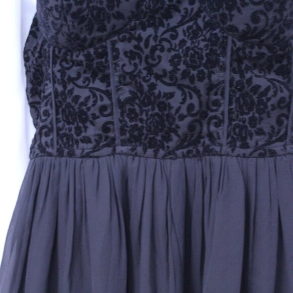 Chic Black Strappy Mini Dress - Picture 4 of 11